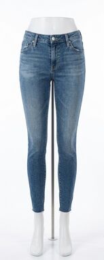 NEW AG JEANS farrah high-rise skinny fit ankle jeans in 20 years illumination